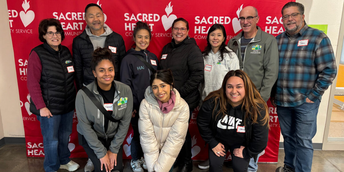 Working with Sacred Heart Community Service